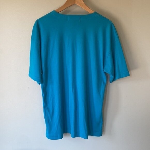 Vintage embroidered bedazzled, retro fish, T-shirt top - Picture 7 of 7